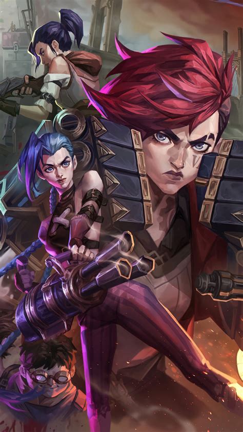 vi caitlyn|Vi (Arcane) .